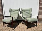 Paar Scandinavische fauteuils gestempeld - VINTAGE, Ophalen