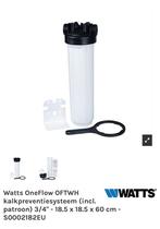 Watts Oneflow Waterontharder (Ionisch) S0002182Eu, Ophalen, Nieuw