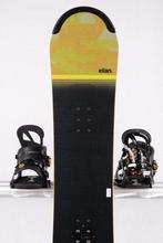 125 cm kinder snowboard ELAN RS ROCKER, yellow/black, Sport en Fitness, Verzenden, Gebruikt, Bindingen