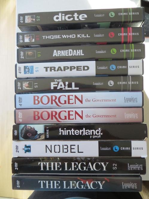 Lumiere series op DVD, Cd's en Dvd's, Dvd's | Tv en Series, Gebruikt, Thriller, Boxset, Ophalen of Verzenden