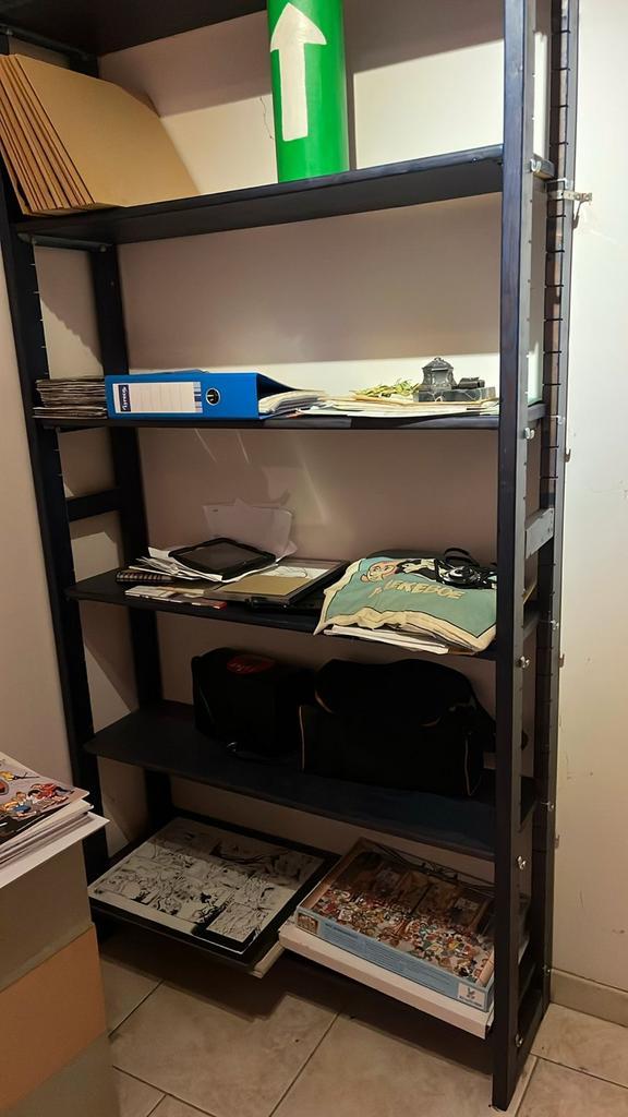 Grote, stevige boekenrek, Huis en Inrichting, Kasten | Stellingkasten, Gebruikt, Ophalen