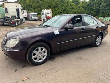 Mercedes-Benz S-Klasse *S320-BELGIAN CAR-PETROL-ESSENCE* beschikbaar voor biedingen