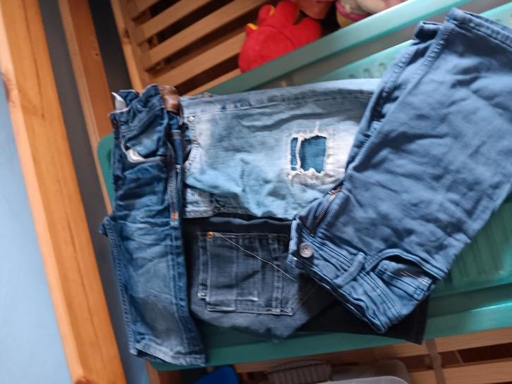 Pakket jongens kleren 134, Kleding | Heren, Spijkerbroeken en Jeans, Ophalen of Verzenden