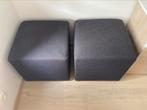Zitpoef (set van 2), Huis en Inrichting, Zetels | Voetbanken en poefs, Ophalen, Minder dan 50 cm, Minder dan 50 cm, Zo goed als nieuw