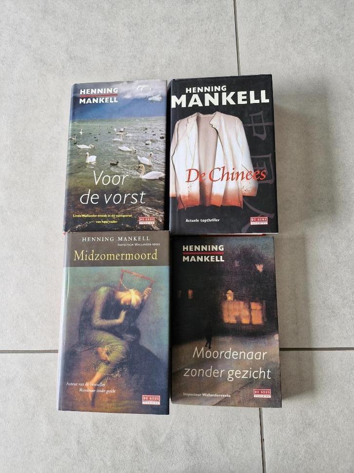 boeken Henning Mankell €2 per stuk, Boeken, Thrillers, Scandinavië, Ophalen of Verzenden