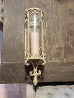 Landelijke wandlamp voor kaars, Huis en Inrichting, Ophalen, Gebruikt, Glas