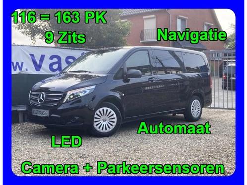 Mercedes-Benz Vito Tourer Pro 116 CDI 9 Zits / Automaat / L, Autos, Mercedes-Benz, Entreprise, Vito, ABS, Airbags, Air conditionné