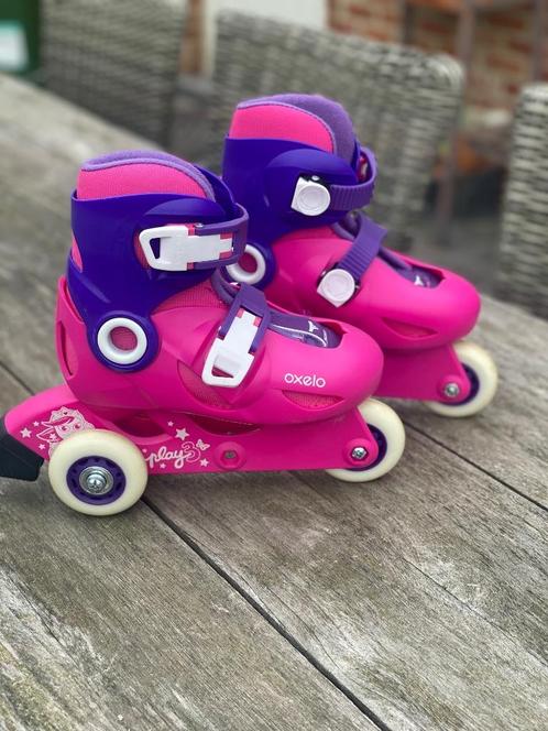 Skates Oxelo (Decathlon) maat 26/28 verstelbaar, Enfants & Bébés, Jouets | Extérieur | Patins à roulettes, Comme neuf, Enfants