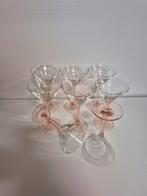 8 cocktail/champagne glazen, Verzamelen, Glas en Drinkglazen, Ophalen