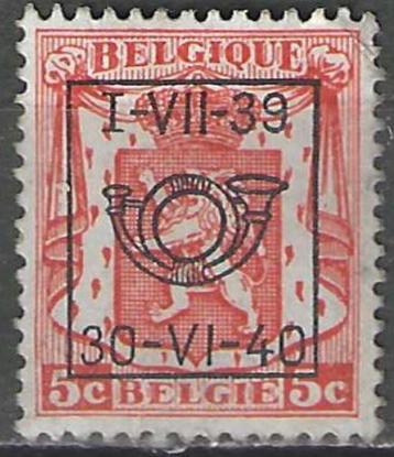 Belgie 1939 - OBP 429pre - Klein Staatswapen - 5 c. (ZG) beschikbaar voor biedingen