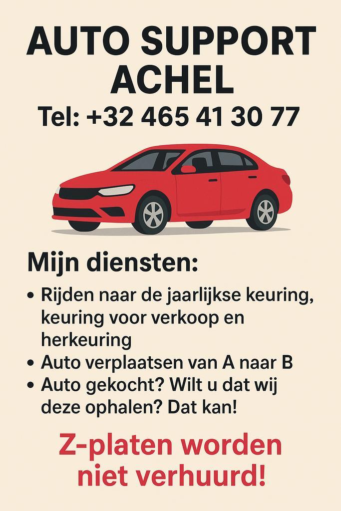 Wij rijden naar de keuring voor u!, Auto diversen, Overige Auto diversen, Ophalen