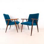 2x vintage fauteuil jaren 70 mid century modern design, Enlèvement