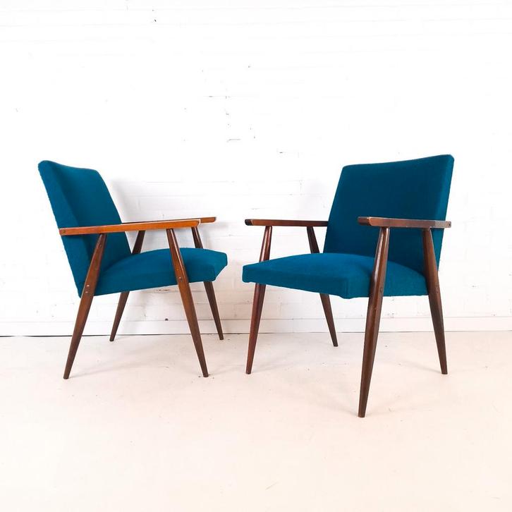 2x vintage fauteuil jaren 70 mid century modern design, Antiquités & Art, Antiquités | Meubles | Chaises & Canapés, Enlèvement