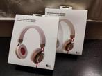 2x nieuwe koptelefoon (roos) headphone NIEUW, Ophalen of Verzenden, Nieuw, Over oor (circumaural), Overige merken