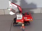 (Set 1 ) Pelle de chantier Playmobil + ouvrier grutier, Enlèvement, Utilisé