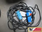 6mtr. snoer met stekkers nr. 1741, Ophalen of Verzenden, Gebruikt