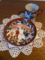 petite tasse à thé chinoise ancienne avec assiette, Antiquités & Art, Enlèvement ou Envoi