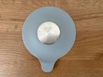 OXO Badstop/Wastafelstop Grijs RVS, Ophalen of Verzenden, Zo goed als nieuw, Inox, Bad