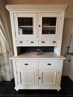 Landelijke vitrinekast, Huis en Inrichting, Kasten | Buffetkasten, Ophalen, Gebruikt, 100 tot 150 cm, 150 tot 200 cm