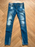 Pantalon en jean Diesel SLEENKER W32 L34 stretch Z.G.A.N, Enlèvement ou Envoi, Comme neuf, Bleu, W32 (confection 46) ou plus petit