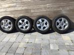 4 winterbanden op velgen Volvo V50, Auto-onderdelen, Banden en Velgen, Ophalen, Winterbanden, Velg(en)