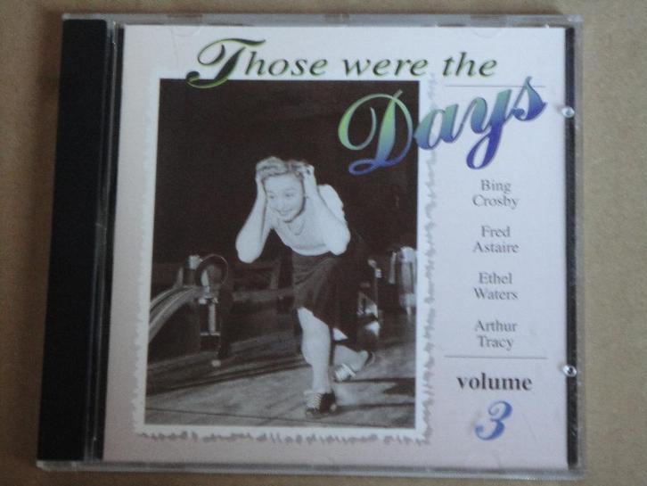 CD Those Were The Days 3 - FRANK SINATRA/GLENN MILLER/..., CD & DVD, CD | Compilations, Enlèvement ou Envoi