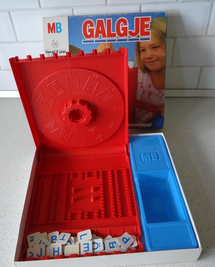 "Galgje" van MB in Nieuwe staat !, Hobby en Vrije tijd, Gezelschapsspellen | Overige, Zo goed als nieuw, Ophalen of Verzenden