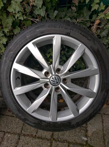 VW dyson velgen 17 " met banden Britstone 225/17/45 beschikbaar voor biedingen