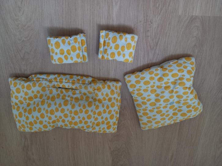 Stokke Tripp Trapp kussen set – gele ballonnen, Kinderen en Baby's, Kinderstoelen, Gebruikt, Overige typen, Ophalen of Verzenden