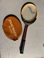 Vintage houten tennisracket Snauwaert Monza, Sport en Fitness, Tennis, Ophalen of Verzenden, Gebruikt