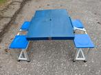 Picknicktafel, Ophalen, Rechthoekig, Inklapbaar