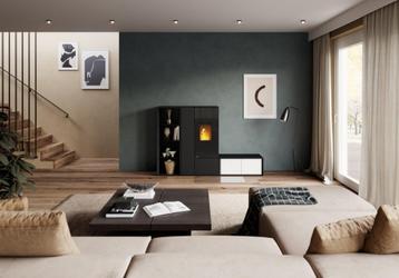 Pelletkachel Rika Connect F22  Meer mogelijkheden, beschikbaar voor biedingen