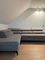 Moderne L-vormige Hoekzetel – Minimalistisch & Comfortabel, Huis en Inrichting, Ophalen, Zo goed als nieuw, Stof
