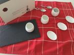 Paul Bocuse set hapjes of tapas organisch japandi giftset, Ophalen of Verzenden, Zo goed als nieuw, Effen, Compleet servies
