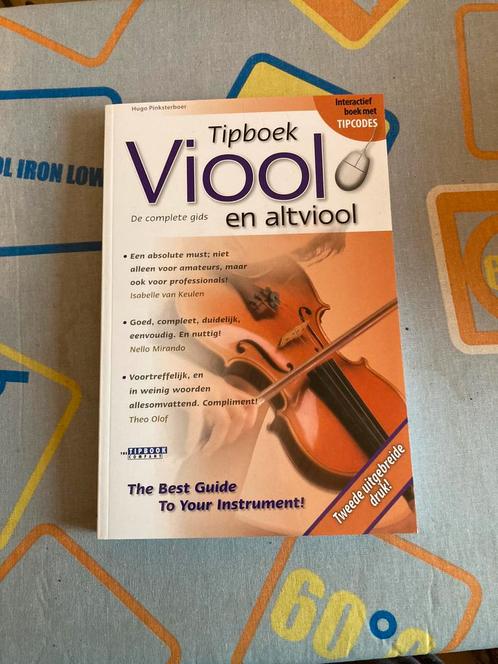 Tipboek viool en altviool NIEUW, Livres, Informatique & Ordinateur, Neuf, Enlèvement ou Envoi
