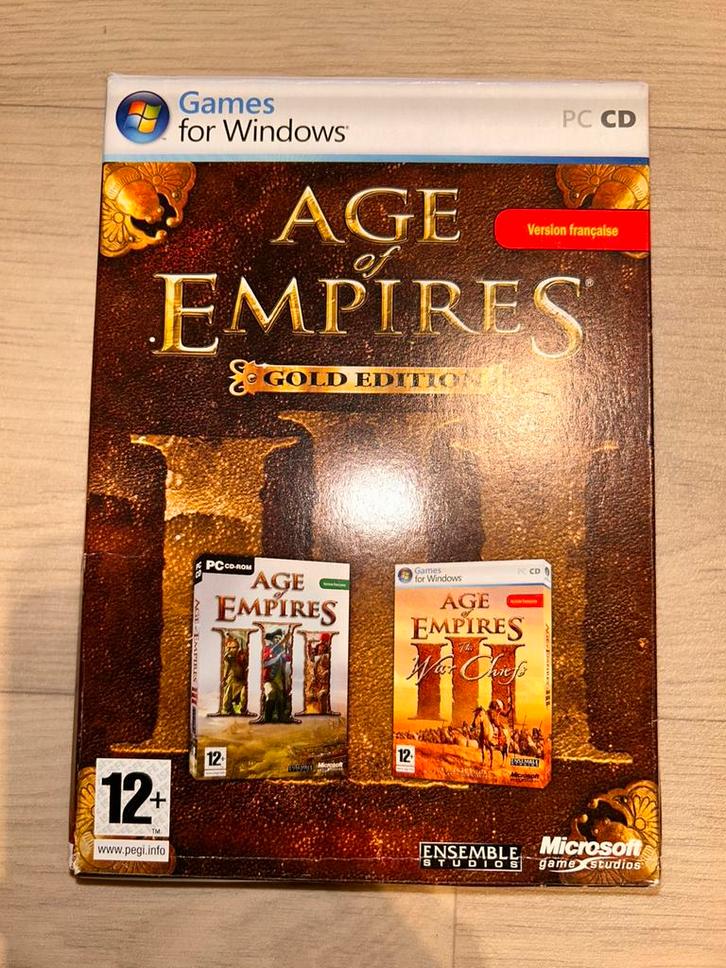 Pack 3 jeux PC – Age of Empires + Civilization V + SimCity 4, Games en Spelcomputers, Games | Pc, Zo goed als nieuw, Ophalen of Verzenden