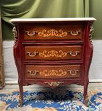 Ladekast In De Stijl Van Lodewijk Xv. met marmer, Antiek en Kunst, Ophalen of Verzenden