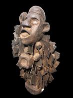 Fétiche tribal Nkisi Nkondi Bakongo - 45 cm, Ophalen of Verzenden