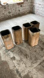 Schouwpotten 5x 20 diameter intern, 50h., Enlèvement, Comme neuf