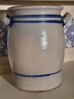 Zandstenen pot, Ophalen