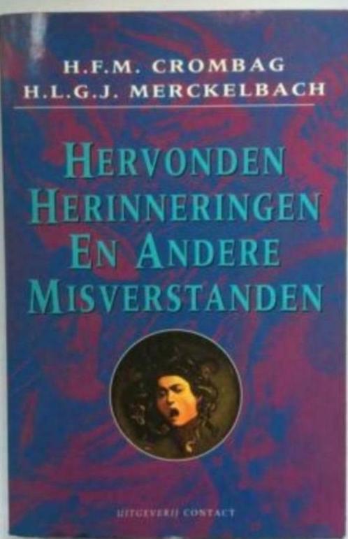 Hervonden herinneringen en andere misverstanden, Crombag en, Boeken, Psychologie, Zo goed als nieuw, Ophalen of Verzenden