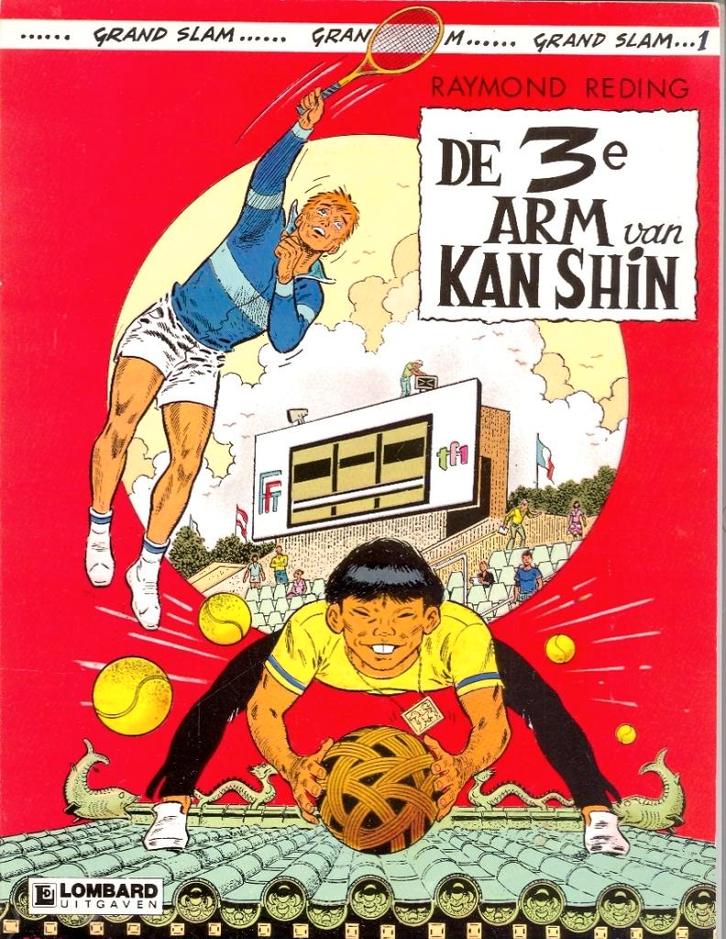 Grand Slam nr 1 - Raymond reding - De 3e arm van Kan Shin., Boeken, Stripverhalen, Zo goed als nieuw, Eén stripboek, Ophalen of Verzenden