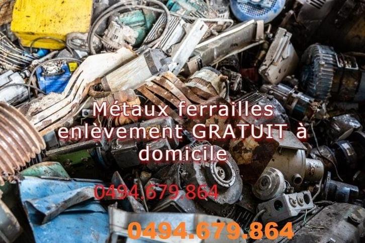Enlèvement de vos métaux .. 0494.679.864. .., Bricolage & Construction, Métaux, Fer, Enlèvement