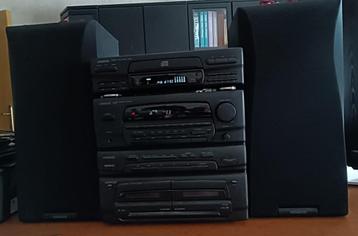 Kenwood RX-28 stereo cassette receiver + DP-28 CD player beschikbaar voor biedingen