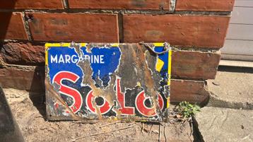 Emaille bord solo margarine, Enlèvement