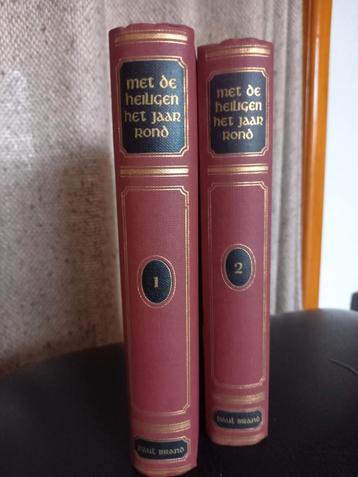 Met de Heiligen het Jaar Rond uit  twee delen 1953 en 1954. beschikbaar voor biedingen