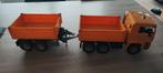 bruder man kiepers camion en remorque, Ophalen of Verzenden, Gebruikt, Overige typen