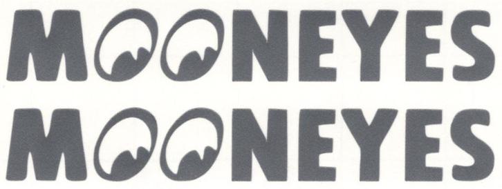 Mooneyes sticker set #15, Motoren, Accessoires | Stickers, Verzenden