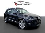 Volkswagen Tiguan 1.4 TSI | R-Line | Open dak | CarPlay | Ga, Auto's, Gebruikt, 4 cilinders, Zwart, Leder