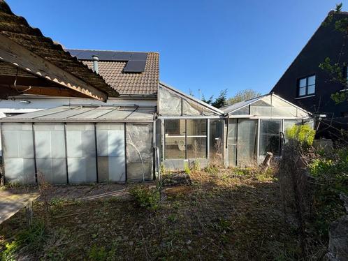 Grote serre aanbouw aanhuis, Tuin en Terras, Kassen, Gebruikt, Muurkas, Staal, Glas, Ophalen
